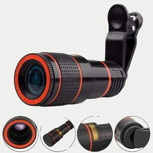 Protable HD 12x Optical Zoom Camera Telescope Lens Monocular Travel Hiking Tour 5921f9-c7