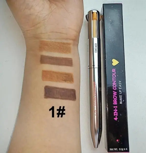 4 Colors Eyebrow Pen 4IN1 Eyebrow Pencil 5921f9-c7