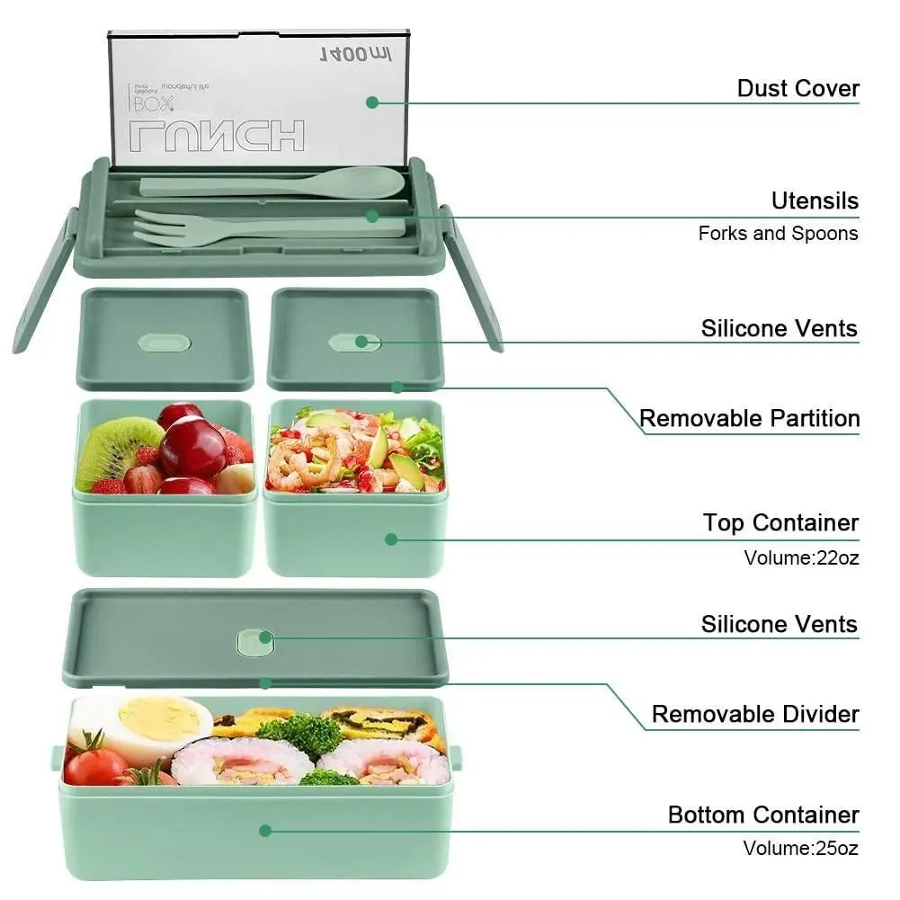 Bento Compartment Lunch Box 5921f9-c7