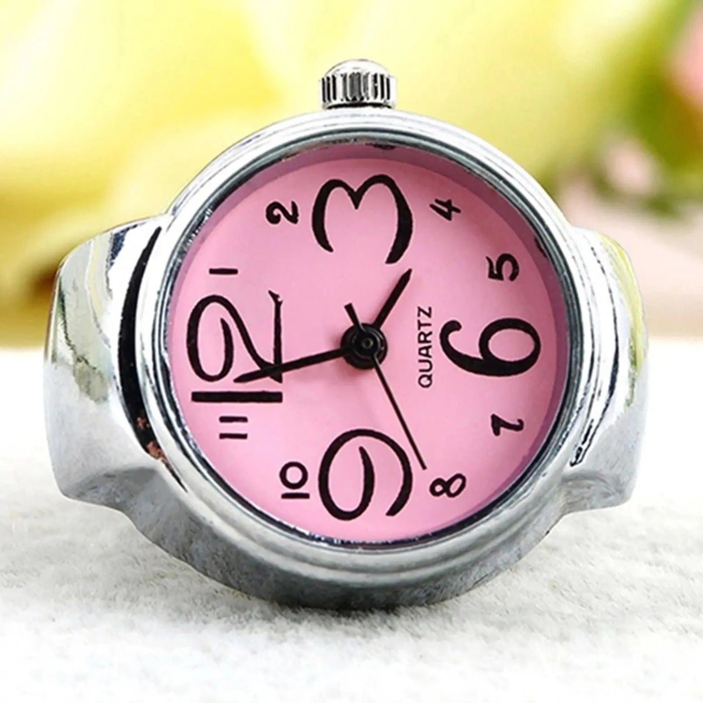 Women's Men's Ring Watch Analogue Quartz on Finger Watch Ring - DECORATION HUB