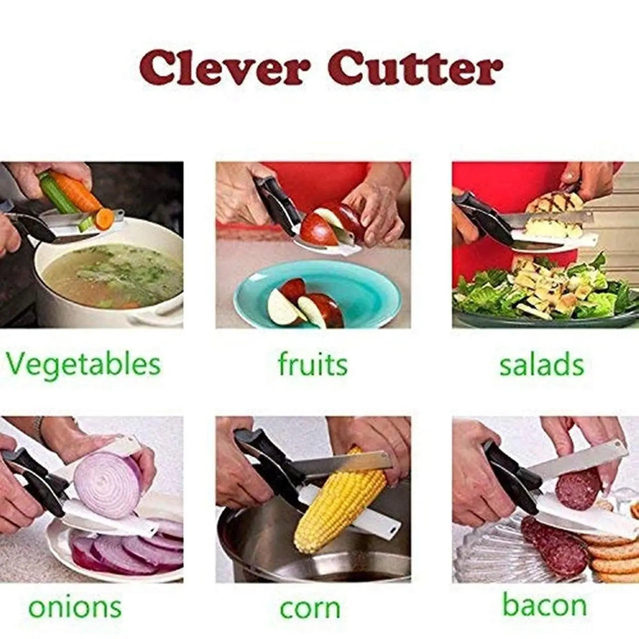 Cleaver Cutter - 2 in 1 Kitchen Knife / Cleaver Cutters - DECORATION HUB