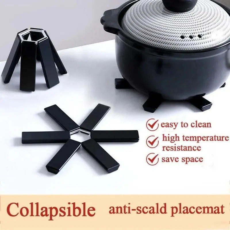 Square Bamboo Coaster Hot Pots and Pans Heat Pad 5921f9-c7