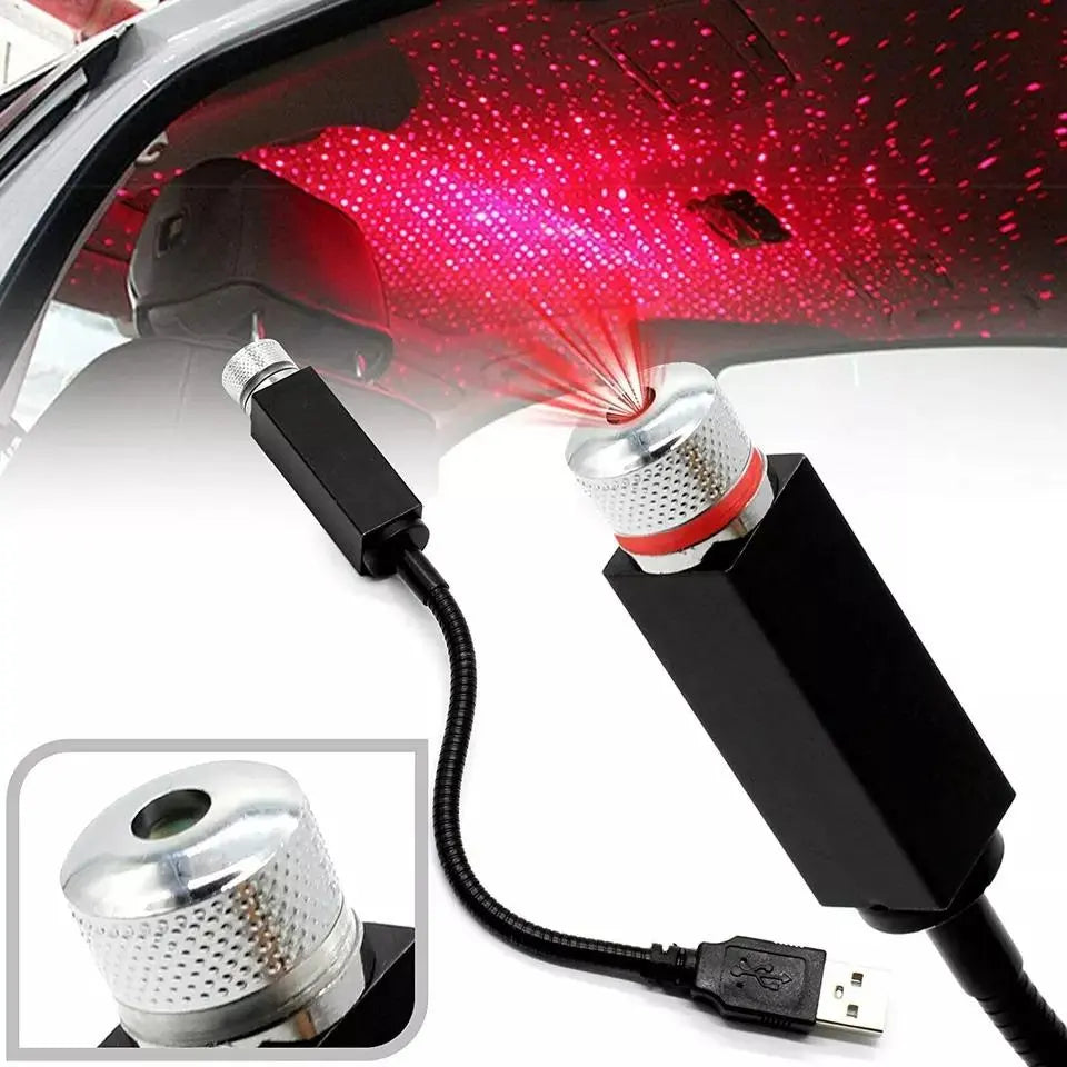 Star Lamp USB Fancy Lights (Red) - DECORATION HUB