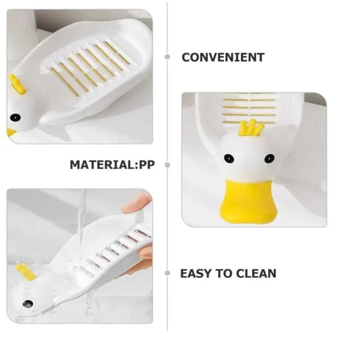 Soap Dish Self Draining Soap Holder Plastic (Pack Of 2) - DECORATION HUB