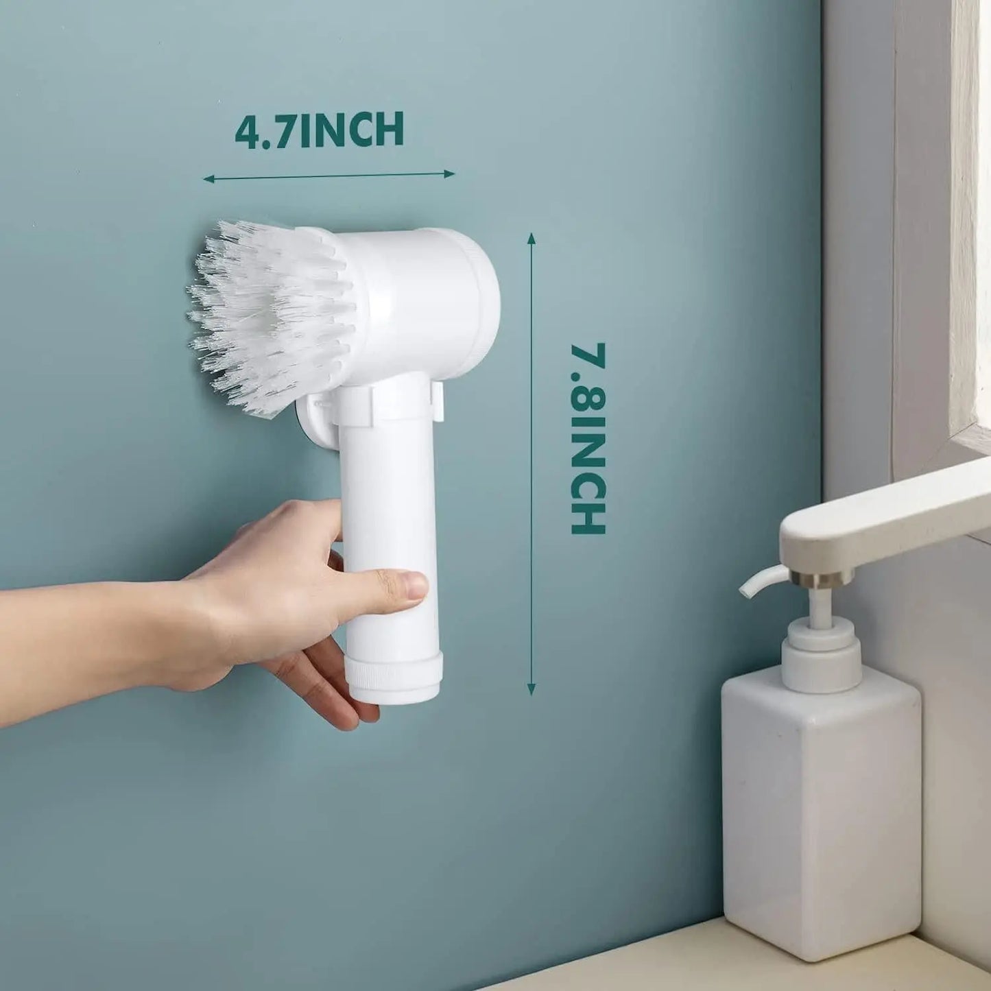 5 in 1 Handheld Bathroom Cleaning Brush 5921f9-c7