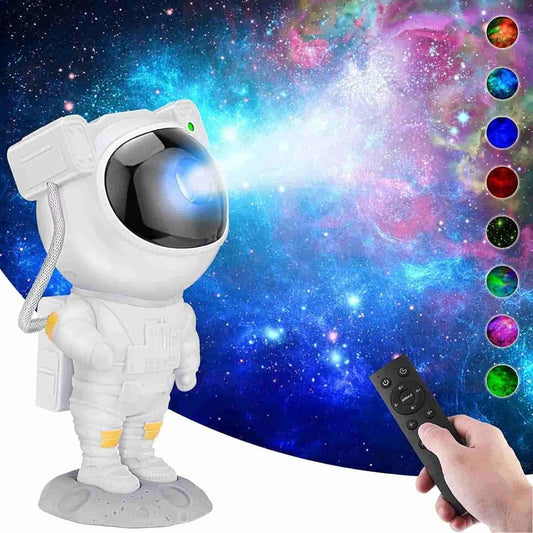 Astronaut Galaxy Projector - 360 Magnetic Head Rotation, Remote Control 5921f9-c7