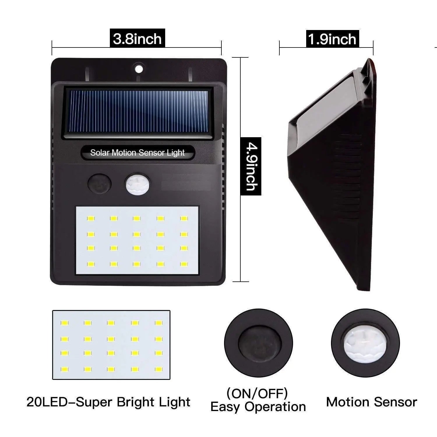 Solar Power LED Light 5921f9-c7