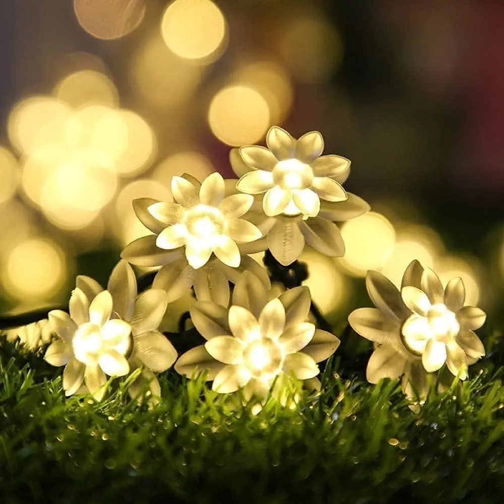 16 Led Lotus Flower Decoration Lights, 3 Meters 5921f9-c7