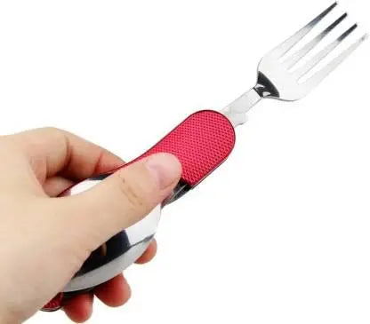 Stainless Steel Spoon Fork Knife Detachable Combo 5921f9-c7