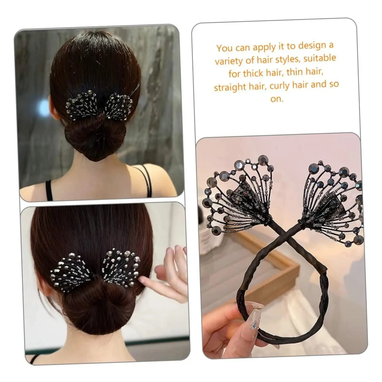 Twist Clip Hair Bun Making Tool Style Hair 5921f9-c7