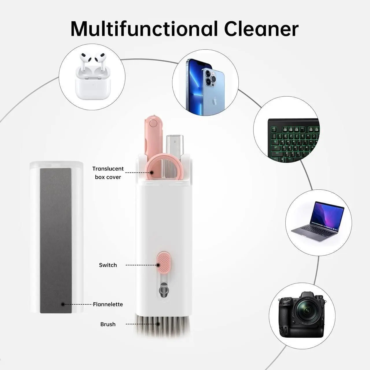 7 in 1 Electronic Cleaner Kit with Brush - DECORATION HUB