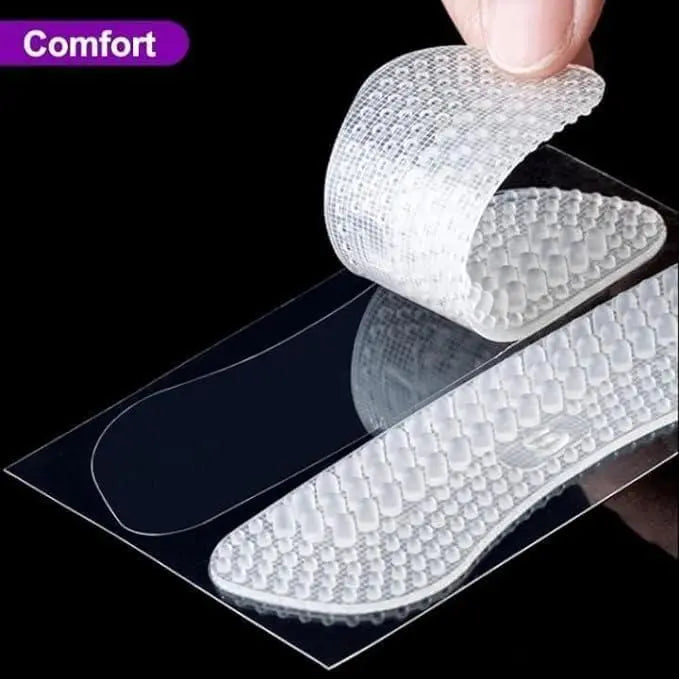 Silicone Heel Liner Grip Cushions Insoles- 2 Pair - DECORATION HUB