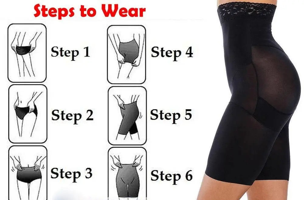 4-in-1 Shaper - Quick Slim Shape Wear Tummy, Thighs, Hips - Efffective Seamless Tummy Tucker Shapewear Body Shaper 5921f9-c7