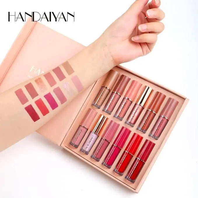 Velvet Matte Liquid Lipstick Set 12Pcs 5921f9-c7