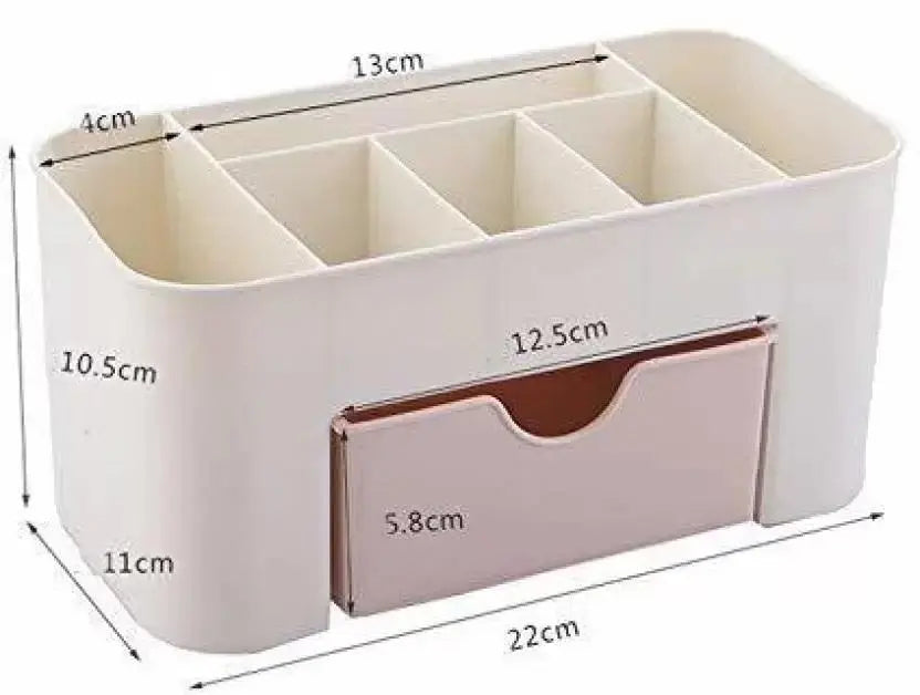 6 Slots And 1 Mini Drawer In This Beauty Organizer for Makeup Tools 5921f9-c7