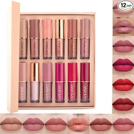 Velvet Matte Liquid Lipstick Set 12Pcs 5921f9-c7