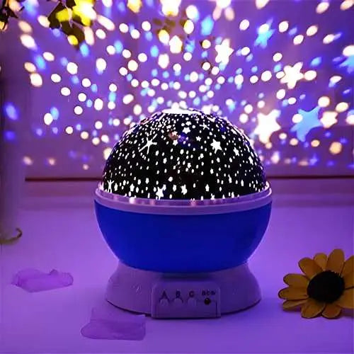 Star Master Dream Color Changing Rotating Projection Lamp 5921f9-c7