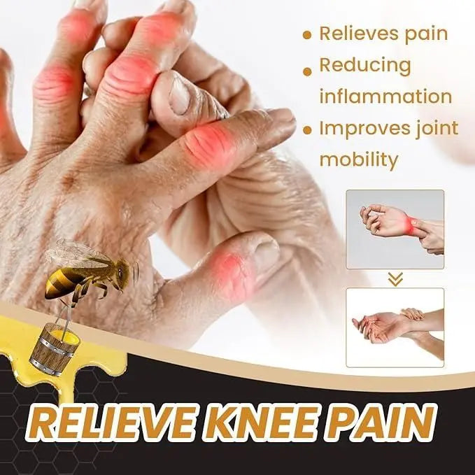 Bee Venom Professional Care Gel Joint Pain Relief-  ( Pack of 2)50g - DECORATION HUB