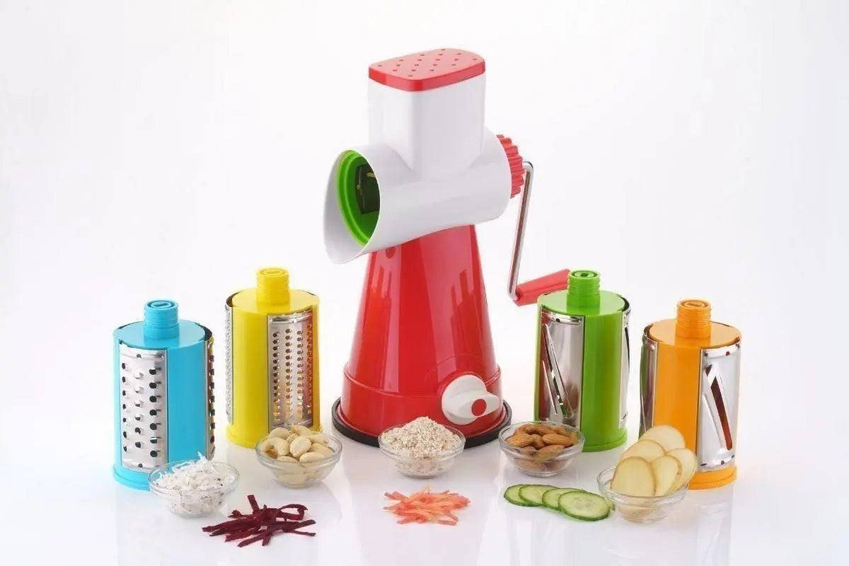 4 in 1 Rotary Drum Vegetable Grater & Slicer 5921f9-c7