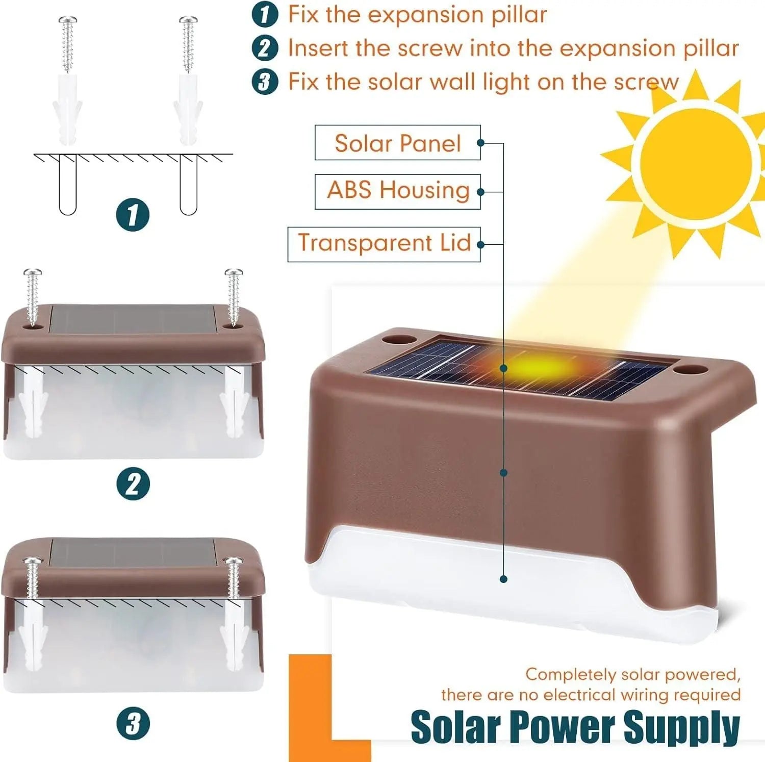 Solar Deck Lights Outdoor 5921f9-c7