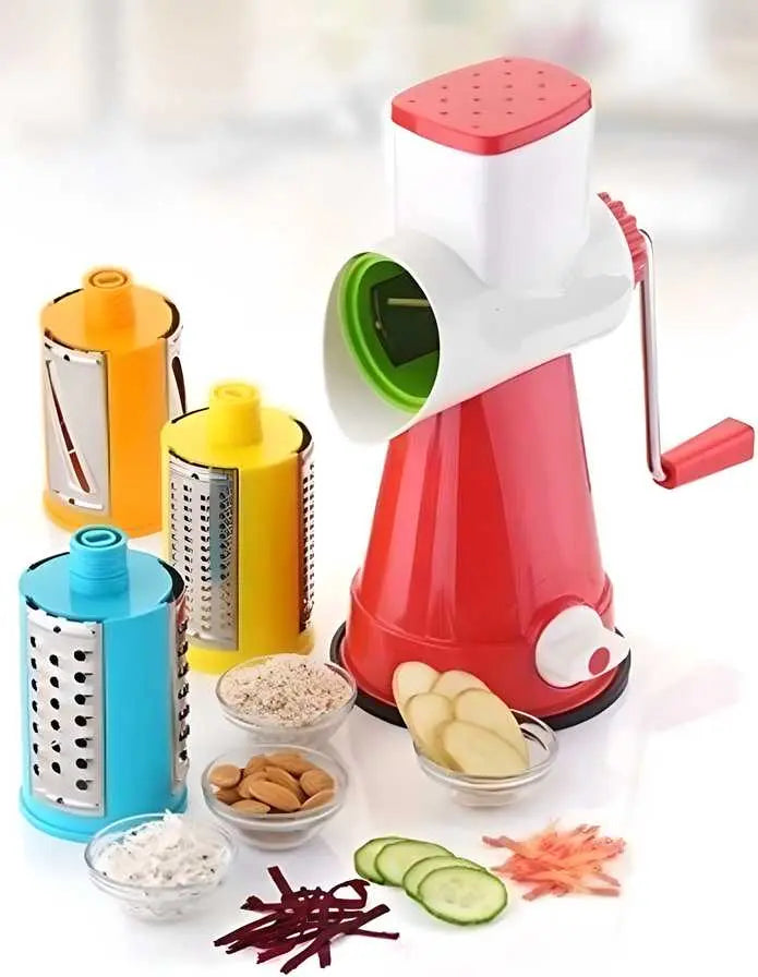 4 in 1 Rotary Drum Vegetable Grater & Slicer 5921f9-c7