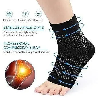 Neuropathy Socks for Women and Men for Relief Swollen Feet and Ankles ( Black color ) 5921f9-c7