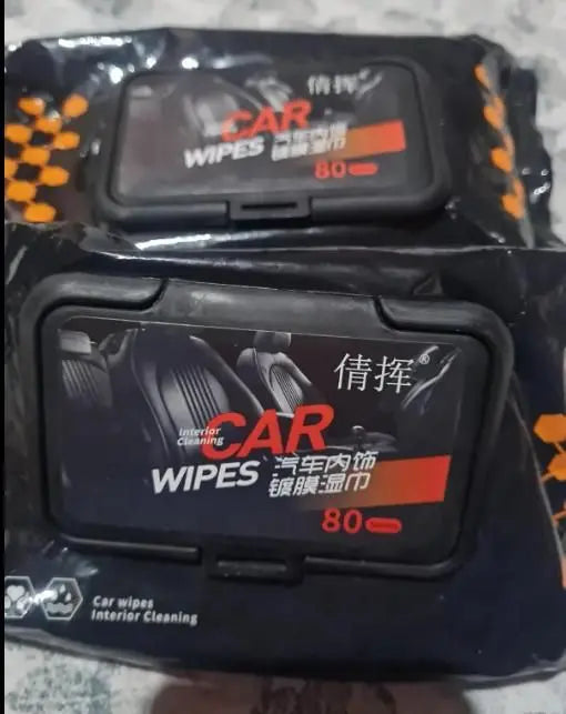 Winkelen Car Cleaning Wipes 80 PCS - DECORATION HUB