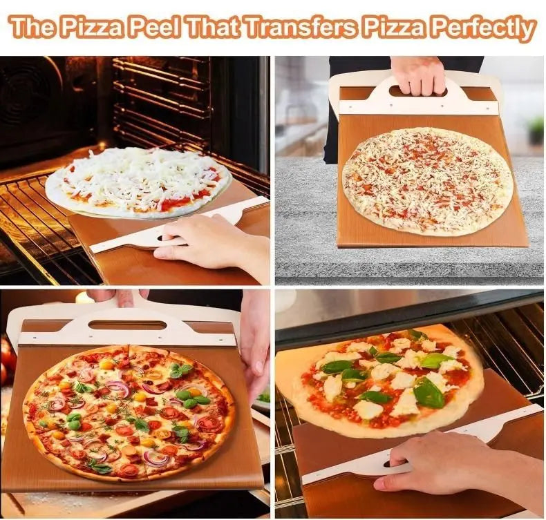 Wooden Pizza Paddle with Smooth Handle for Transfer The Pizza Crust 5921f9-c7