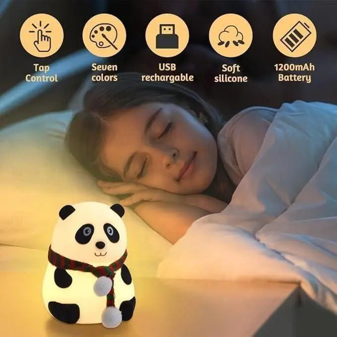 Cute Panda Light Lamp For Kids 5921f9-c7