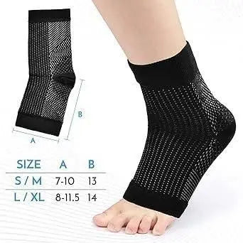 Neuropathy Socks for Women and Men for Relief Swollen Feet and Ankles ( Black color ) 5921f9-c7