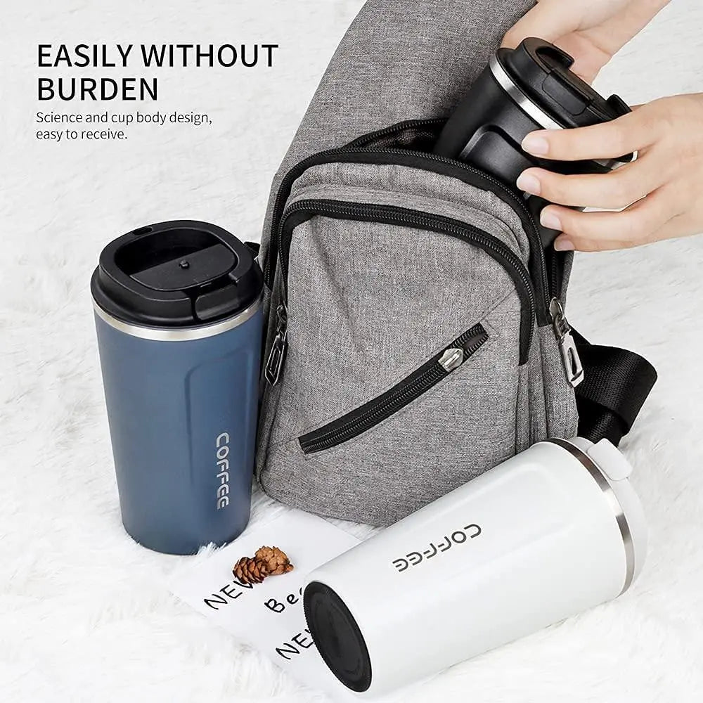 Stainless Steel Vacuum Insulated Coffee Mug - DECORATION HUB