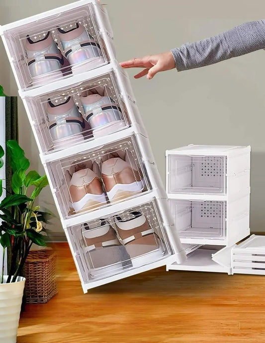 4 Layer Foldable Shoe Rack-Organizer 5921f9-c7