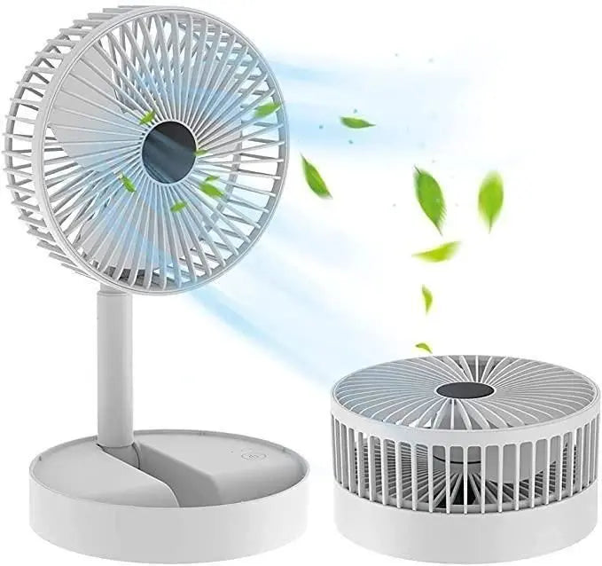 Powerful Rechargeable Table Fan - DECORATION HUB