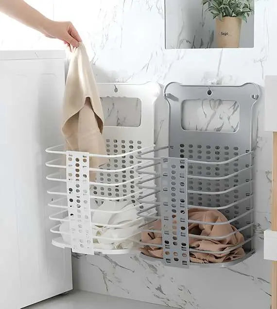 Plastic Multipurpose Hanging Laundry Basket 5921f9-c7