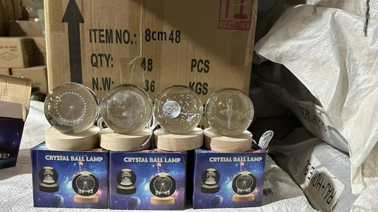 3D Crystal Lamp Ball(Assorted Design) 5921f9-c7