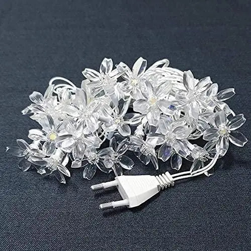 16 LED 4 Meter Blossom Flower Fairy String Lights - DECORATION HUB