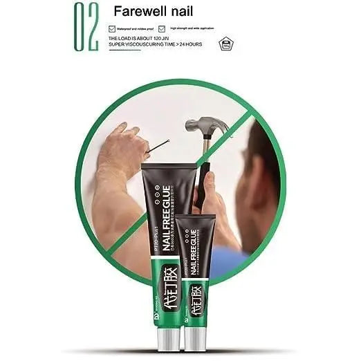 Nail Free Sealant Glue Multifunction Adhesive Glue (Pack Of 2) - DECORATION HUB